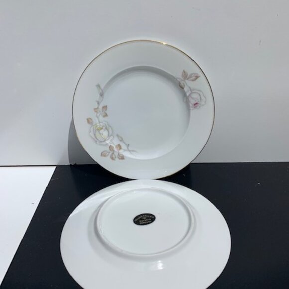 5067 Johann Haviland Sweetheart Rose SALAD /BB Bavaria Germany 2ea - Picture 4 of 7